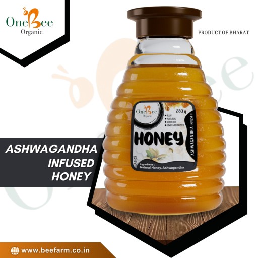 ORGANIC ASHWAGANDHA INFUSED HONEY